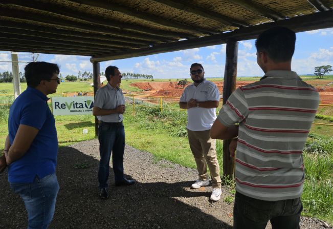 Consórcio Visita o Aterro Sanitário Revita